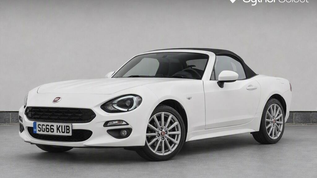Fiat 124 Spider 1.4 Multiair Lusso Plus SG66KUB White #2
