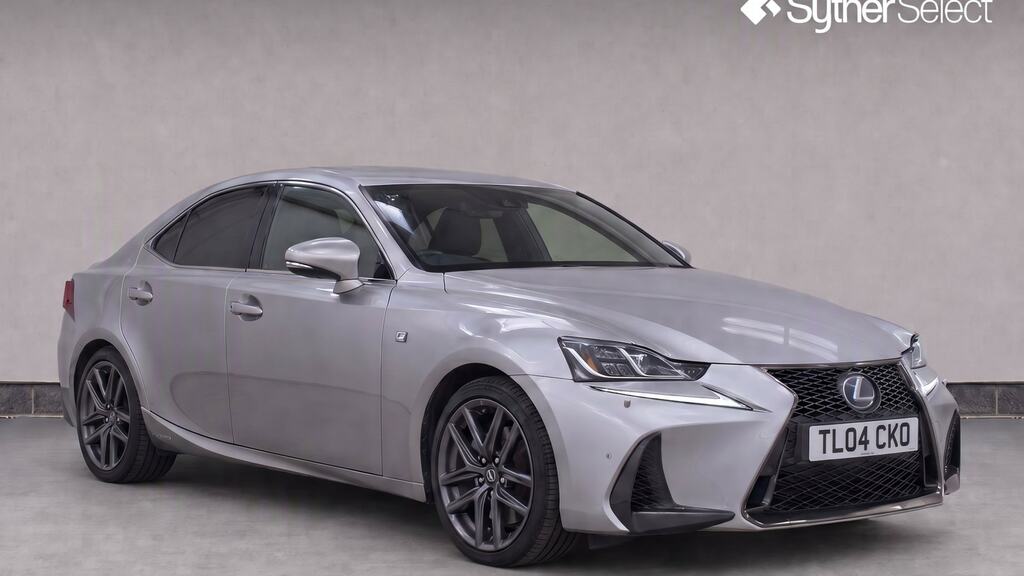 Lexus IS 300H F-sport Cvt Navigation Grey