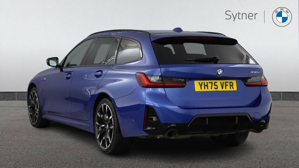 BMW 3 Series 330E 22.3 Kwh M Sport Step Techpro Pack YH75VFR Blue #2