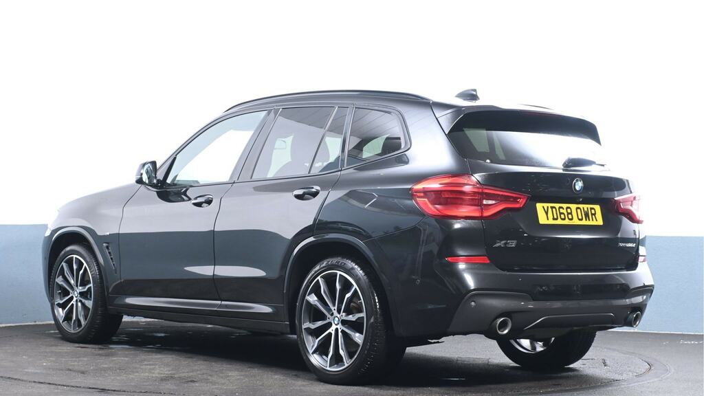 BMW X3 Xdrive20d M Sport Step YD68OWR Black #2