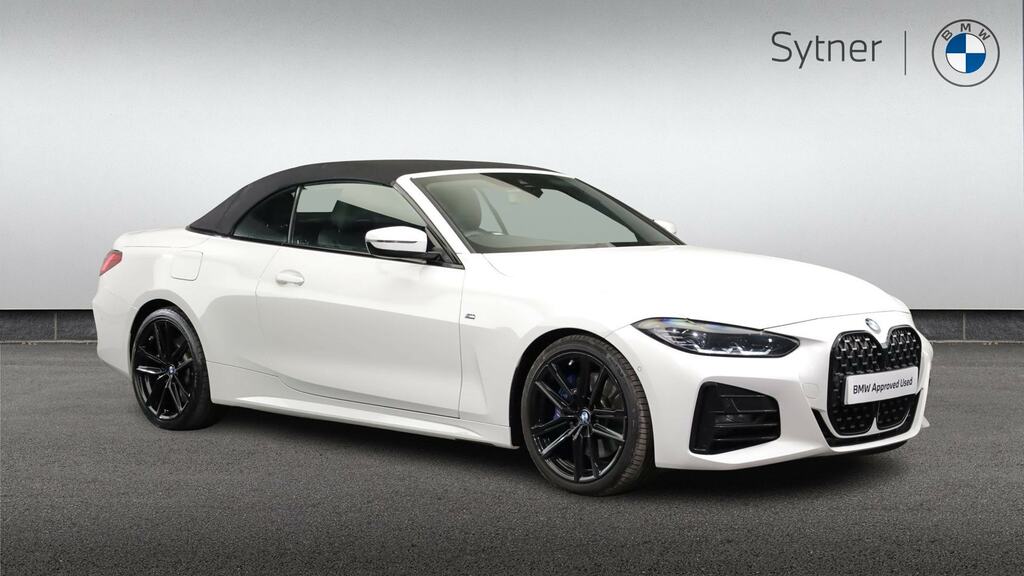 BMW 4 Series 420D Mht M Sport Step Pro Pack YS21EDJ White