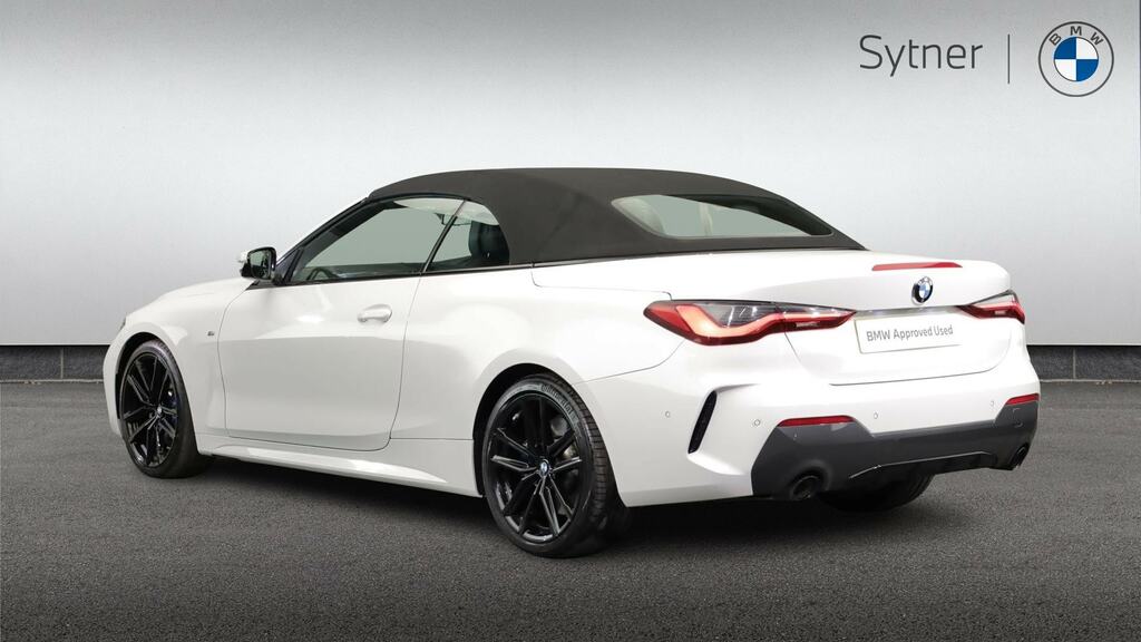 BMW 4 Series 420D Mht M Sport Step Pro Pack YS21EDJ White #3