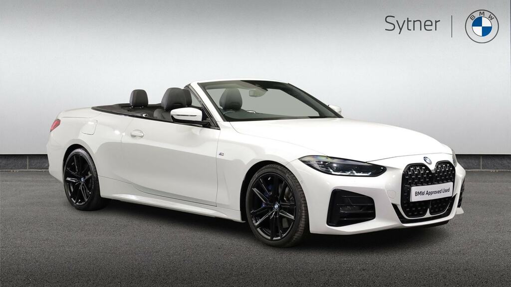 BMW 4 Series 420D Mht M Sport Step Pro Pack YS21EDJ White #2