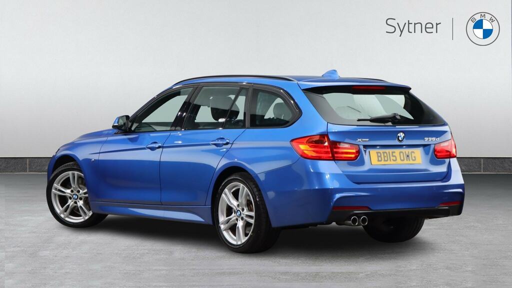 BMW 3 Series 335D Xdrive M Sport Step BD15OWG Blue #2