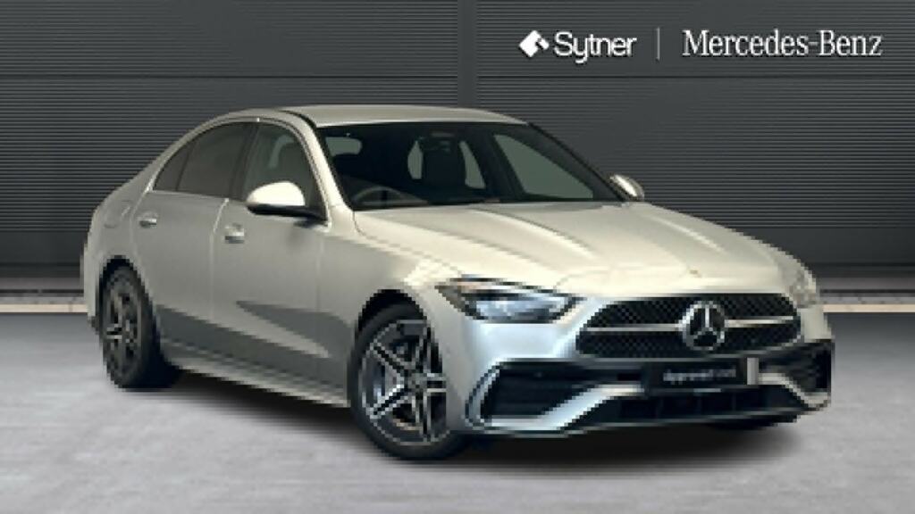 Mercedes-Benz C Class C200 Amg Line 9G-tronic Silver