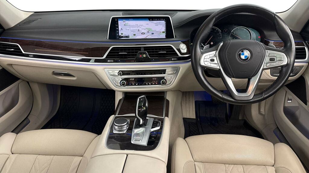 BMW 7 Series 730D Xdrive Exclusive Silver #4