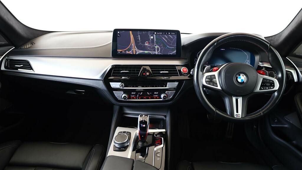 BMW M5 M5 Competition Dct Grey #4