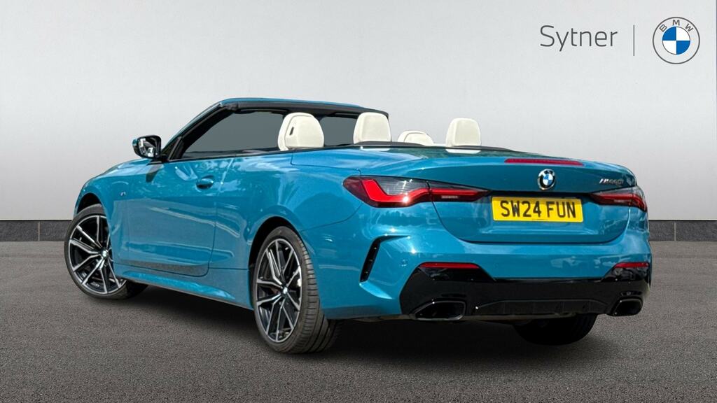 BMW 4 Series M440i Xdrive Mht Step SW24FUN Blue #2
