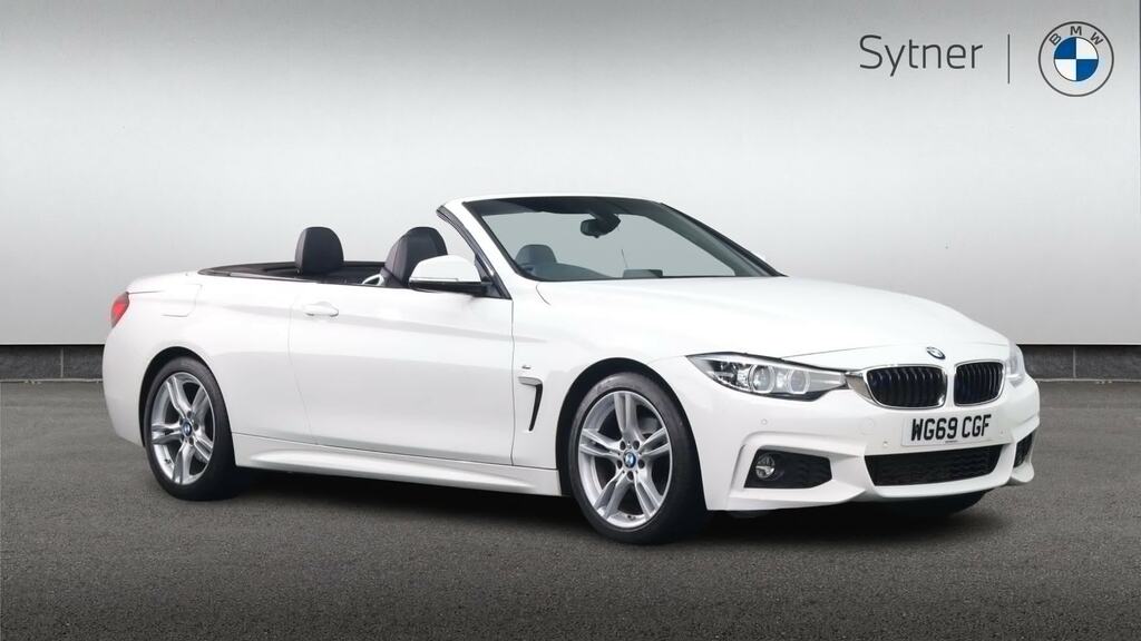 BMW 4 Series 420D 190 M Sport Professional Media White