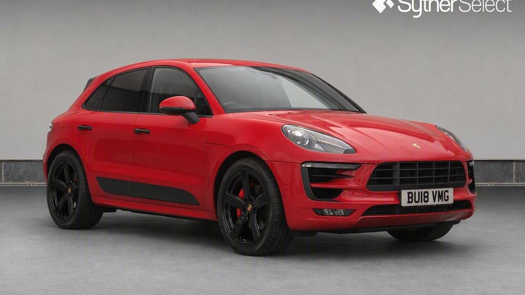 Porsche Macan Gts Pdk BU18VMG Red