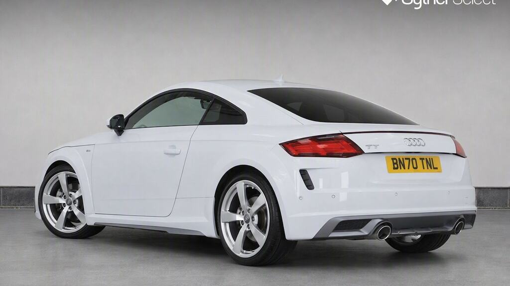 Audi TT 45 Tfsi S Line BN70TNL White #3