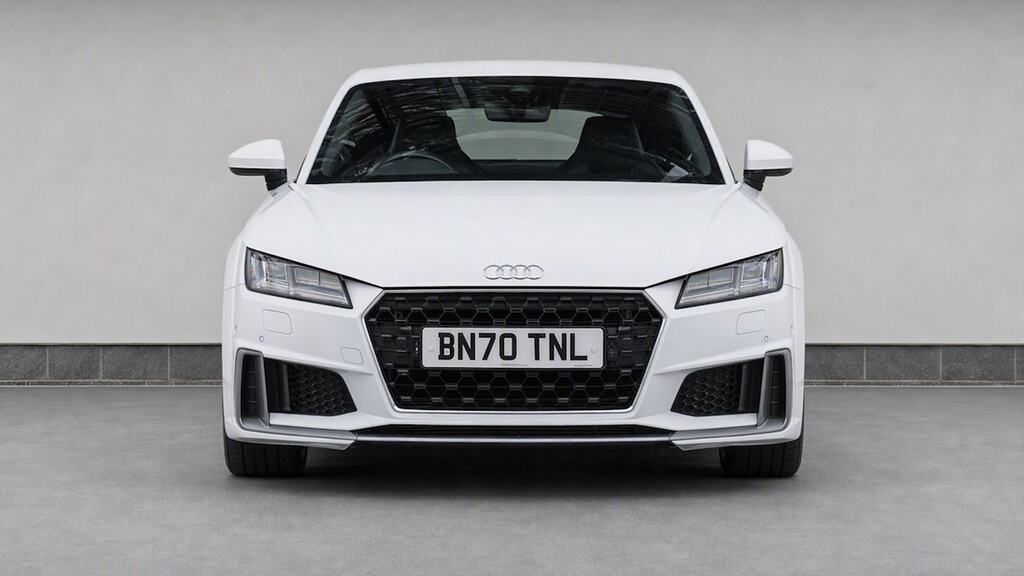 Audi TT 45 Tfsi S Line BN70TNL White #5