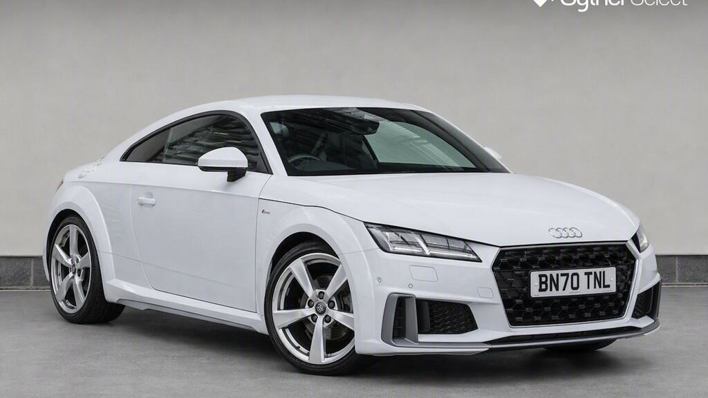 Audi TT 45 Tfsi S Line BN70TNL White