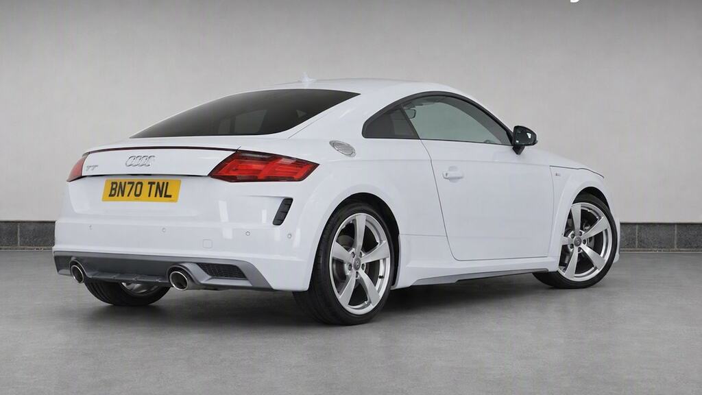 Audi TT 45 Tfsi S Line BN70TNL White #4