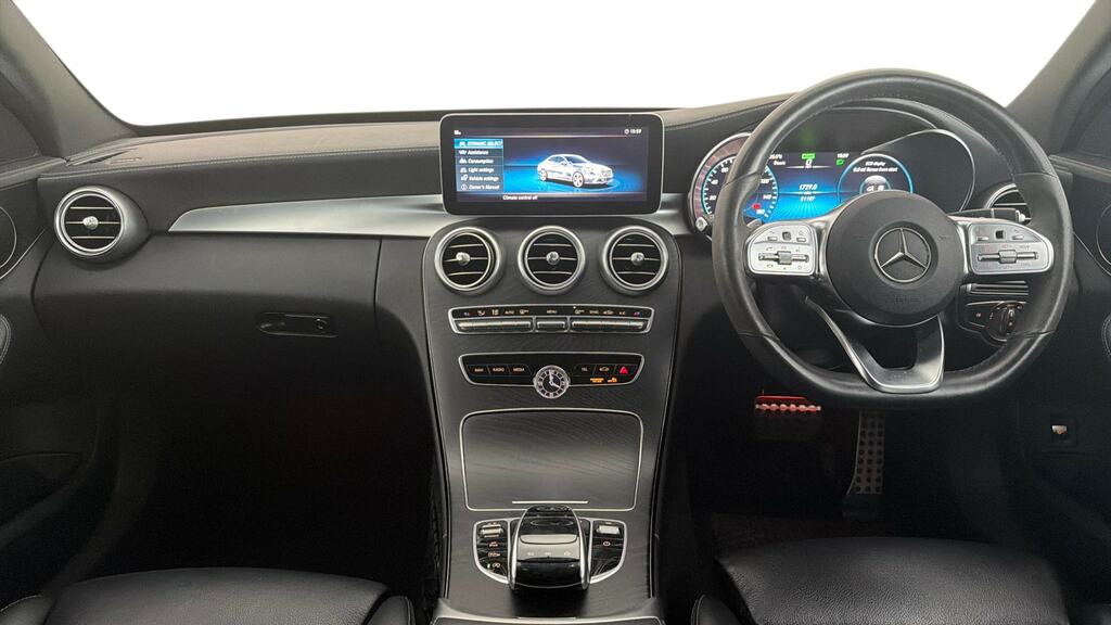 Mercedes-Benz C Class C200 Amg Line Premium 9G-tronic Black #6
