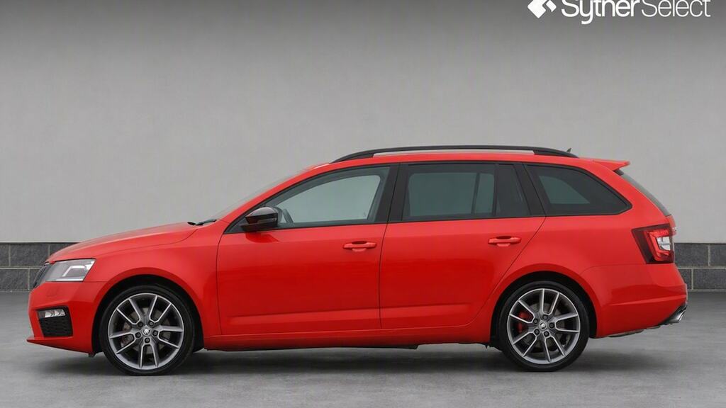 Skoda Octavia 2.0 Tdi Cr Vrs Red #6