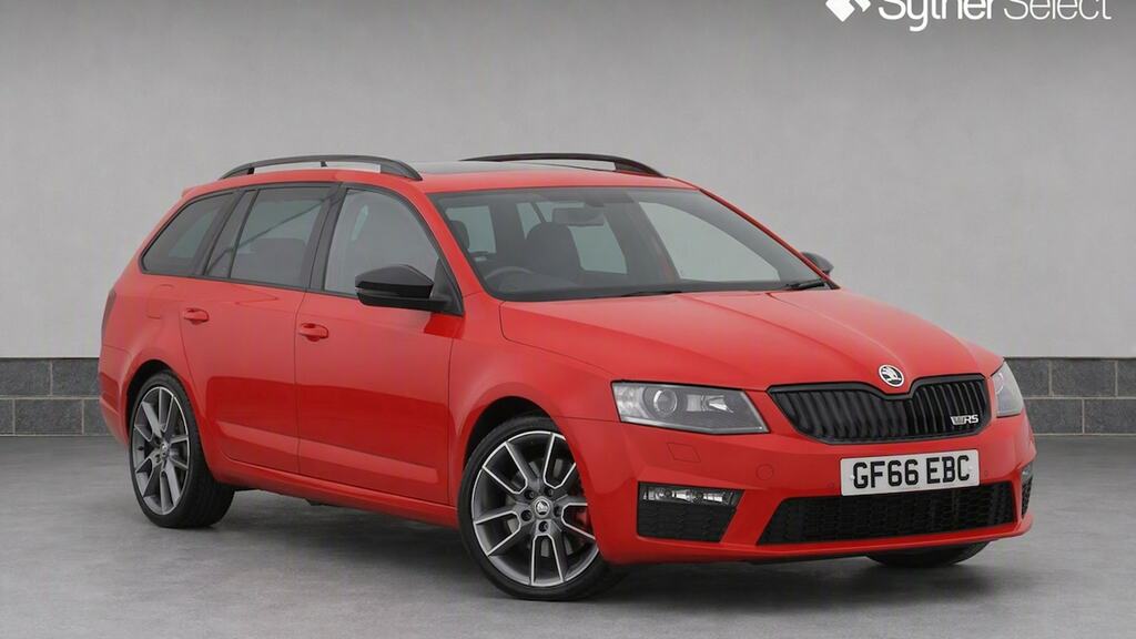 Skoda Octavia 2.0 Tdi Cr Vrs Red