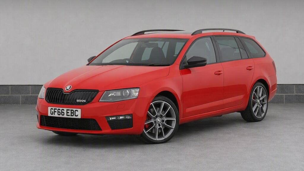 Skoda Octavia 2.0 Tdi Cr Vrs Red #2