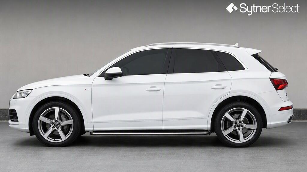 Audi Q5 2.0 Tdi Quattro S Line S Tronic Tech Pack WO67AOW White #6