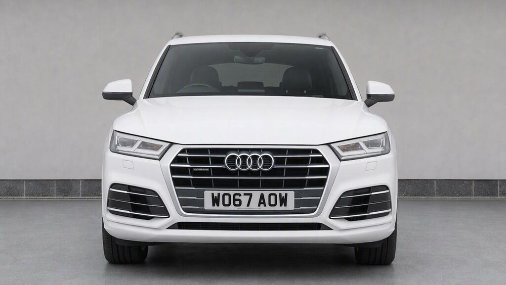 Audi Q5 2.0 Tdi Quattro S Line S Tronic Tech Pack WO67AOW White #5