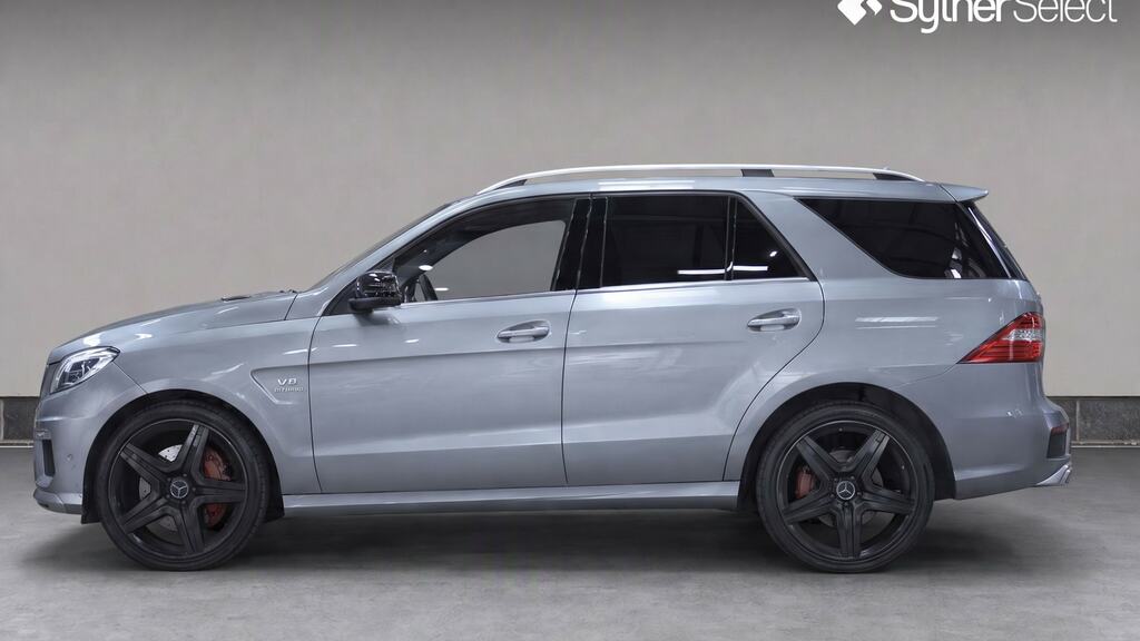 Mercedes-Benz M Class Ml63 Amg Silver #6