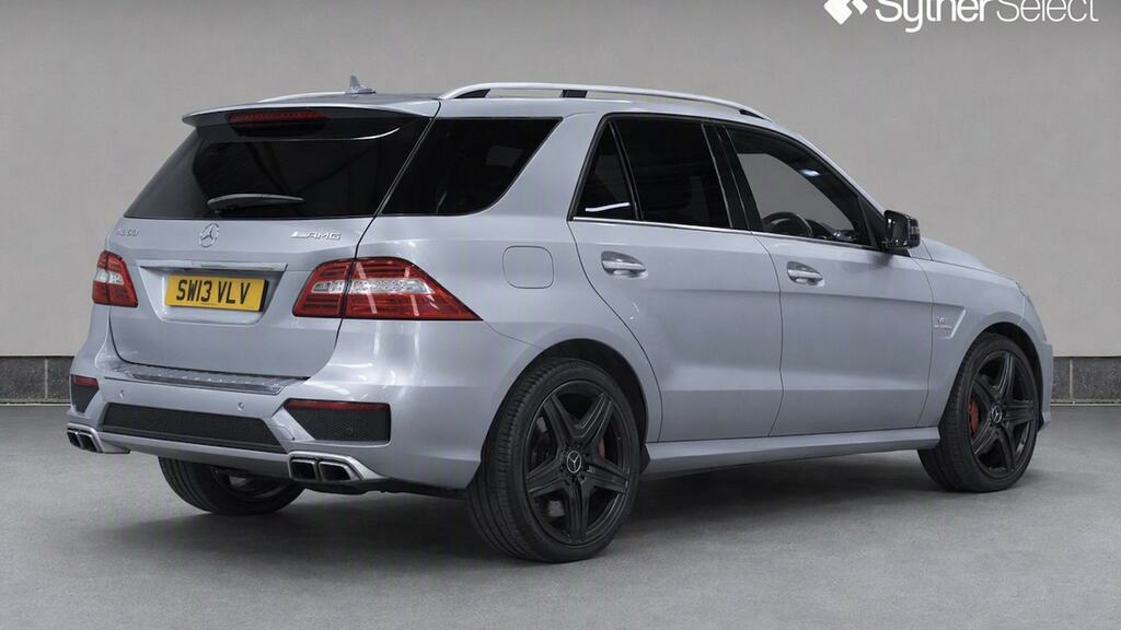 Mercedes-Benz M Class Ml63 Amg Silver #4