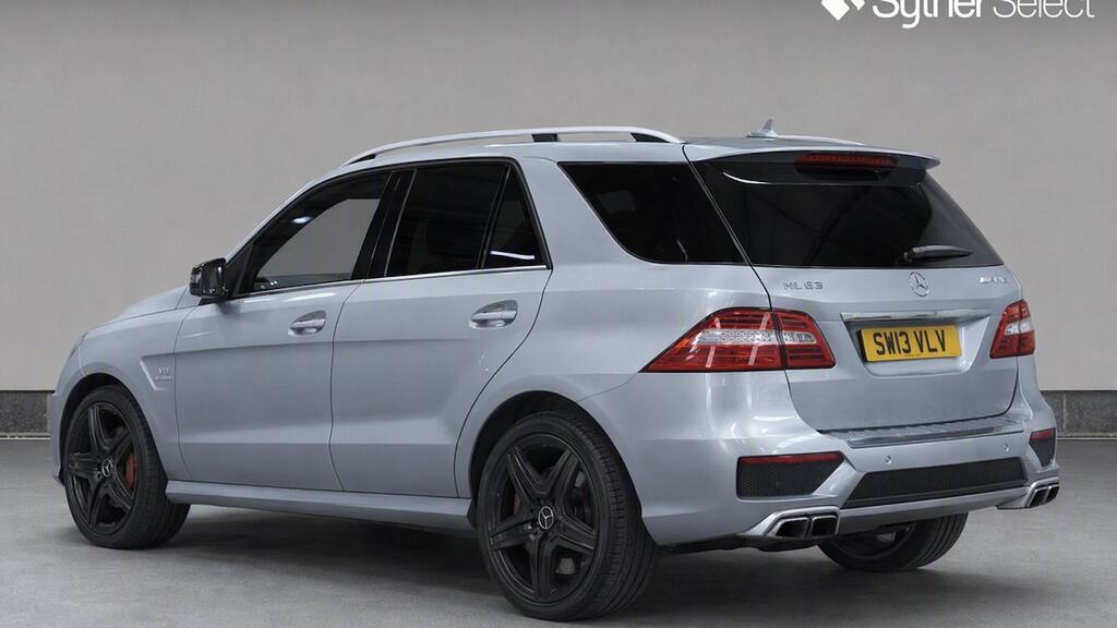 Mercedes-Benz M Class Ml63 Amg Silver #3