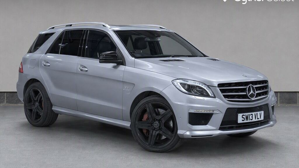 Mercedes-Benz M Class Ml63 Amg Silver