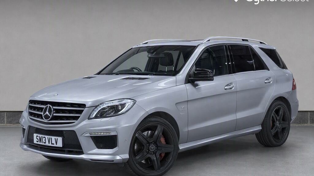 Mercedes-Benz M Class Ml63 Amg Silver #2