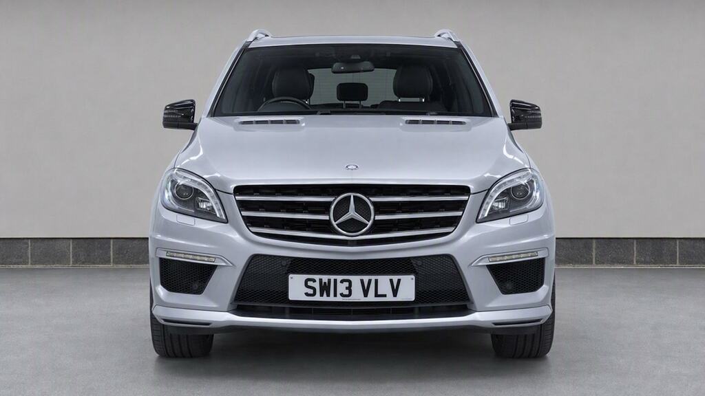 Mercedes-Benz M Class Ml63 Amg Silver #5