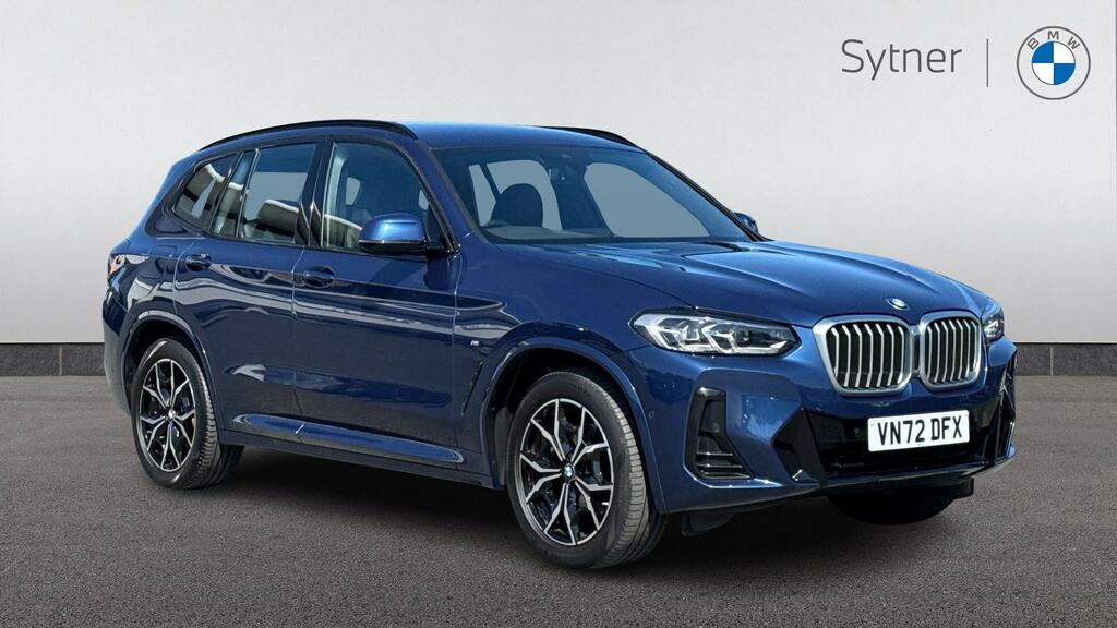 BMW X3 Xdrive20i Mht M Sport Step Blue