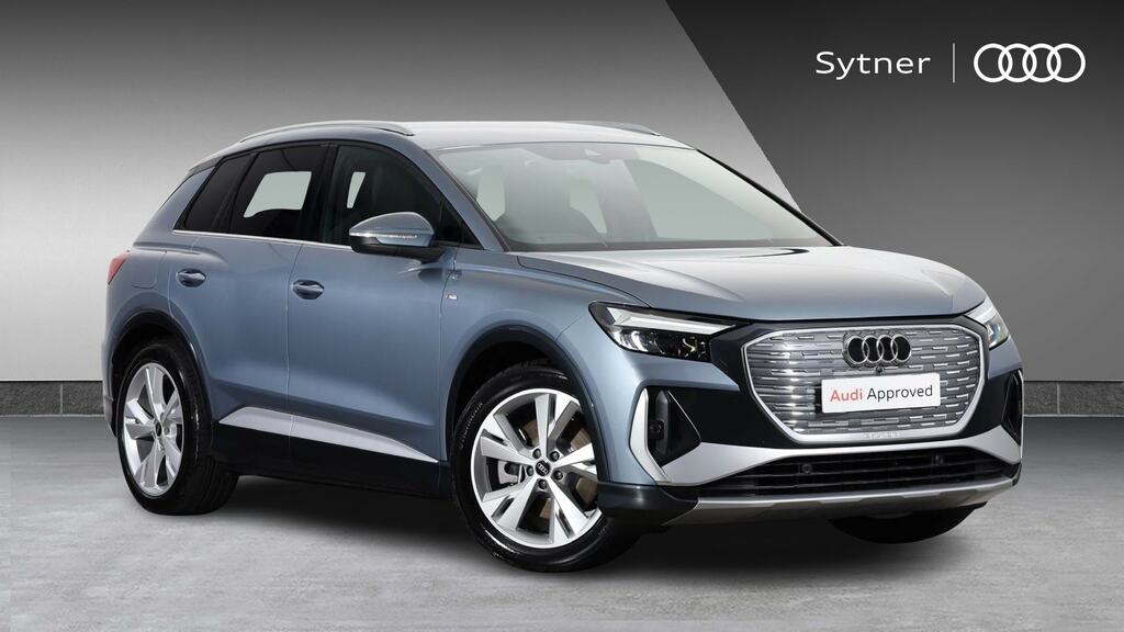 Audi Q4 E Tron 210Kw 45 82Kwh S Line Leather Blue