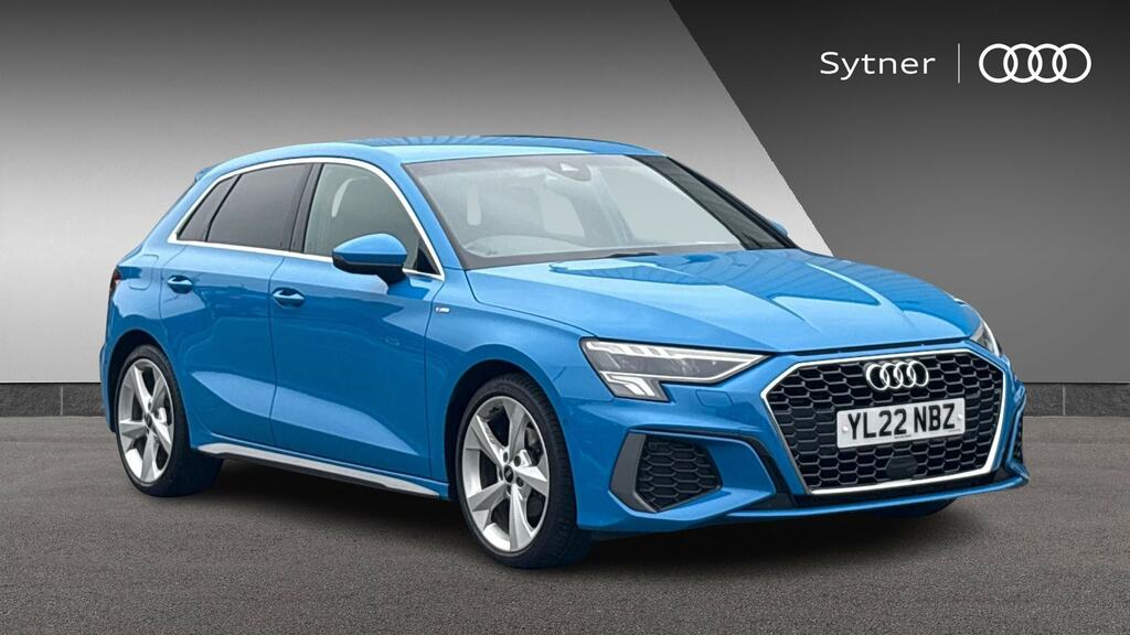 Audi A3 35 Tfsi S Line Comfortsound Blue