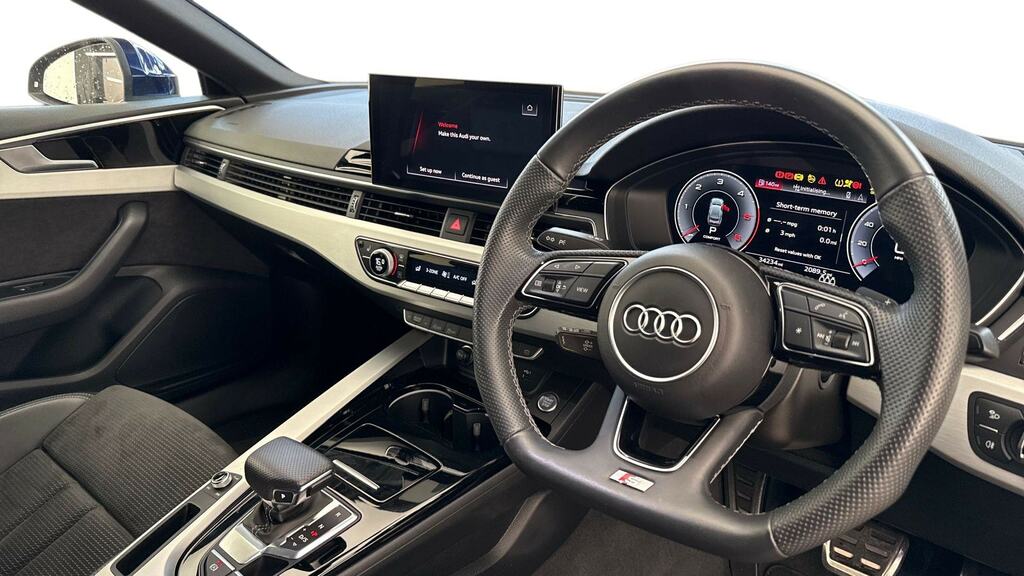 Audi A5 35 Tdi S Line S Tronic GV21FNN Blue #6