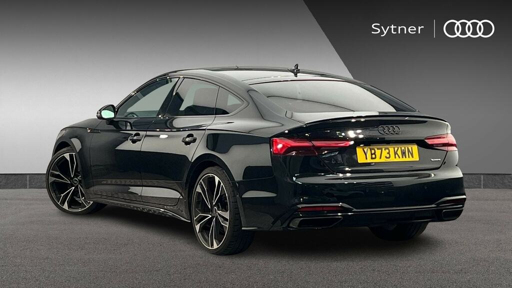Audi A5 40 Tdi 204 Qtro Black Ed S Tronic Tech Pro YB73KWN Black #3