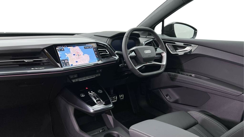 Audi Q4 E Tron 250Kw 55 Qtro 82Kwh Black Ed Tech Pro FD26RVK Grey #2