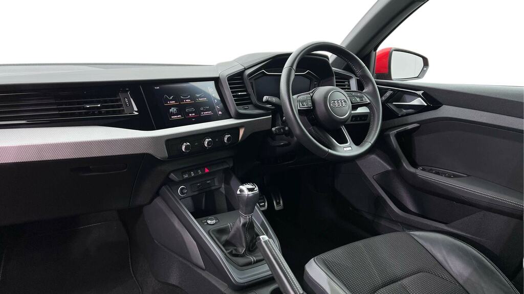 Audi A1 30 Tfsi S Line FH68DVV Red #2