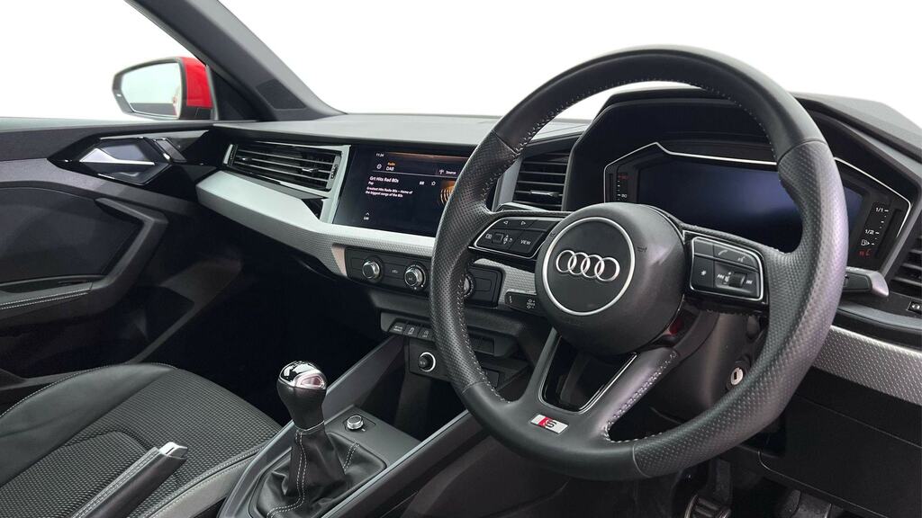 Audi A1 30 Tfsi S Line FH68DVV Red #6