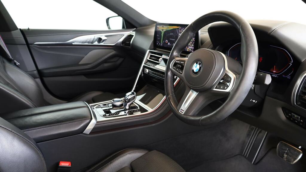 BMW 8 Series Gran Coupe 840I M Sport Black #6