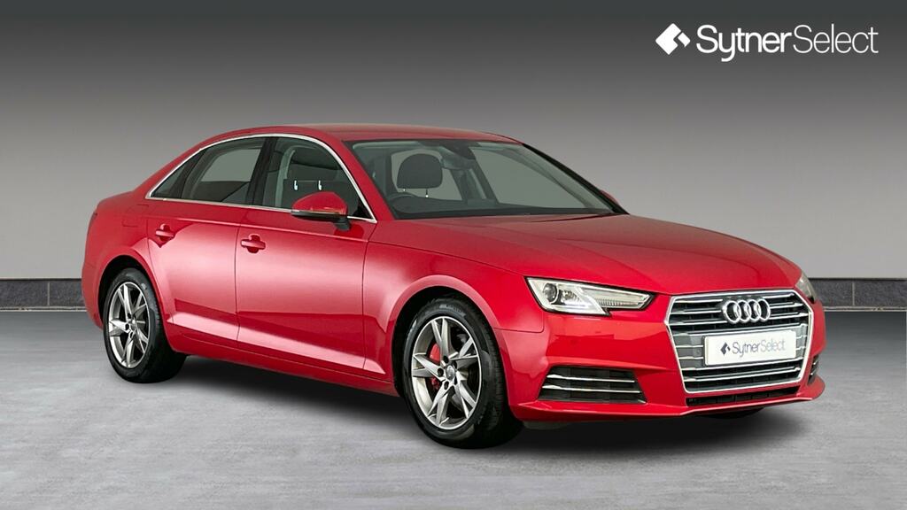 Audi A4 2.0 Tdi Ultra 190 Sport Red