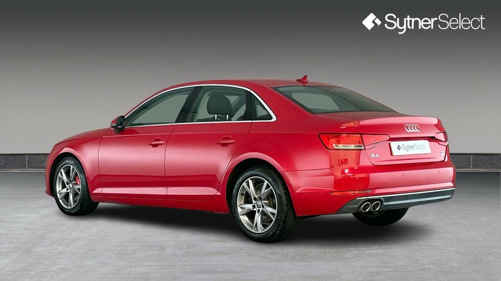 Audi A4 2.0 Tdi Ultra 190 Sport VO66KME Red #2
