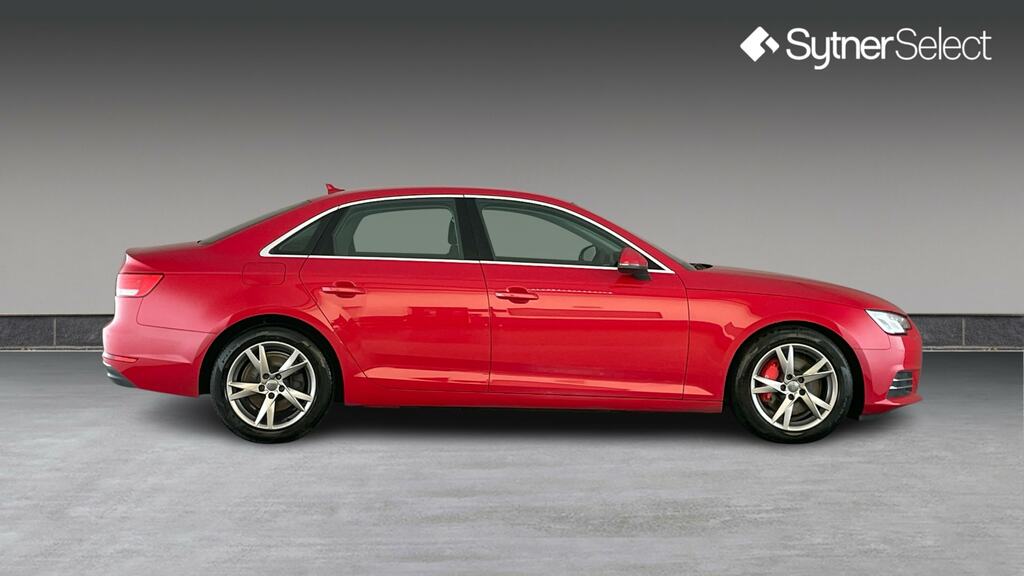 Audi A4 2.0 Tdi Ultra 190 Sport VO66KME Red #3