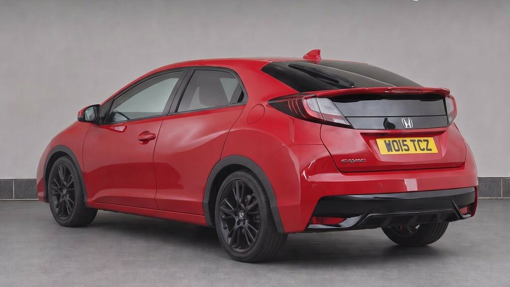 Honda Civic Hatchback White #3