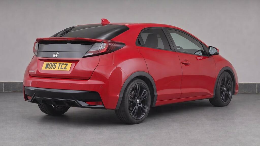 Honda Civic Hatchback White #4