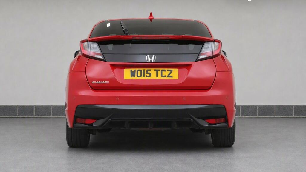 Honda Civic Hatchback White #8