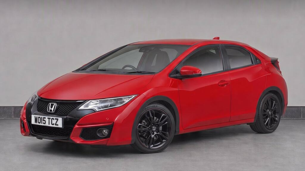 Honda Civic Hatchback White #2