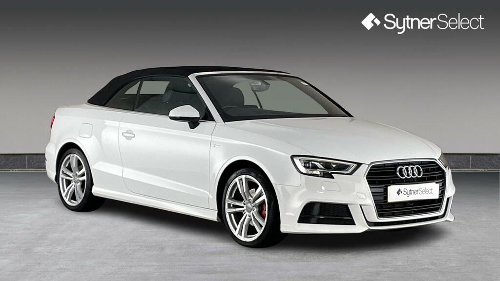 Audi A3 Cabriolet 1.6 Tdi S Line White