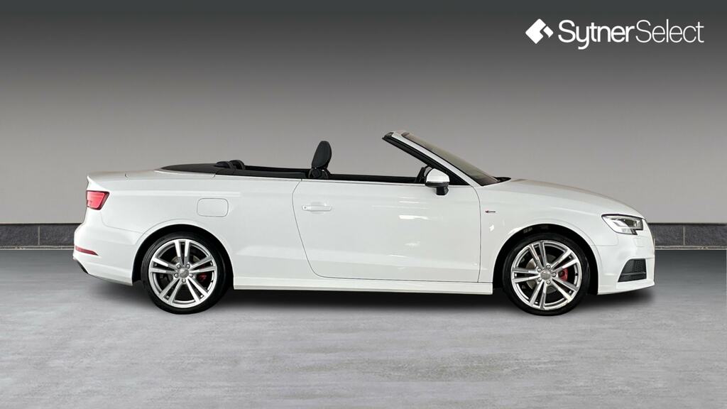 Audi A3 Cabriolet 1.6 Tdi S Line White #6