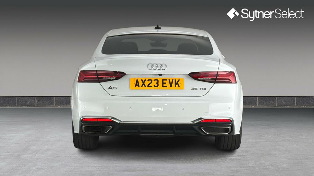 Audi A5 35 Tdi S Line S Tronic AX23EVK White #5