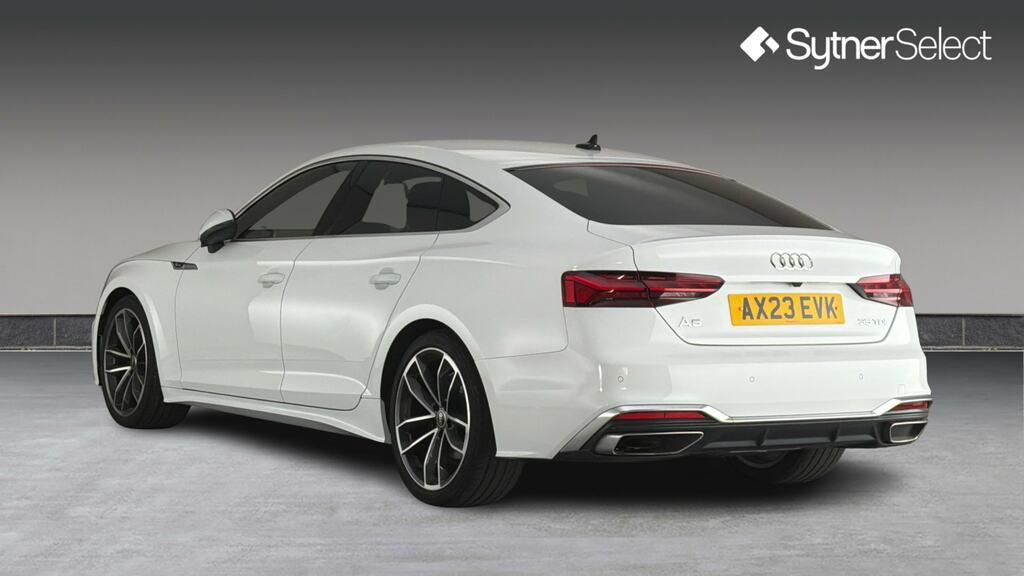 Audi A5 35 Tdi S Line S Tronic AX23EVK White #2